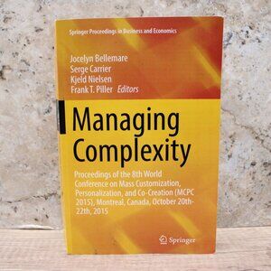 Springer Managing Complexity: Proceedings of the 8th World Conference Book